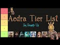 Dagoth Ur Aedra Tier List (The Nine Divines)