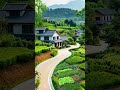 The Landscape Is Dotted With Lush Green Food Garden #countryside