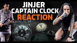 JINJER - Captain Clock (Official Lyric Video) | Napalm Records REACTION