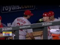 stl@kc neshek whiffs hayes to cap the cards victory