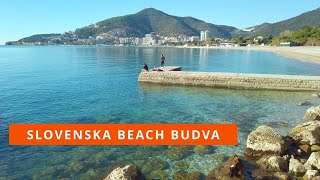 🌞Slovenska Beach🏖️Budva🌴Montenegro🇲🇪📷4K60