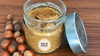 Fındık Ezmesi Nasıl Yapılır - Ballı Fındık Ezmesi Tarifi - Turkish Hazelnut Butter