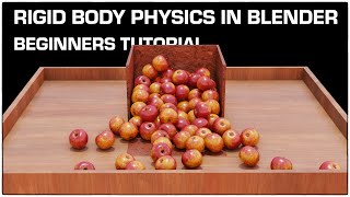 Rigid body physics in Blender | Beginners tutorial