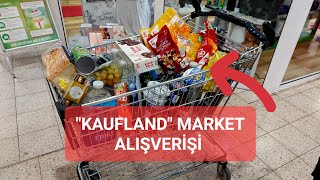🛒 Almanya'da Yeni Market Alışverişi Güncel Fiyatlar 🛒 Kaufland Market Alışverişi - 23 Aralık 2022