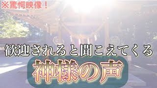 【神の声】※あなたは聞いた事ありますか？神社で神様に歓迎されると聞こえてくる吉兆メッセージ❣️『草部吉見神社』で起きた不思議体験！