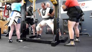 Ghislain Roy 775 lb gym squat