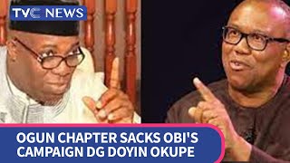 ISSUES WITH JIDE: Crisis Hits Labour Party, as Ogun Chapter Sacks Obi's Campaign DG, Doyin Okupe