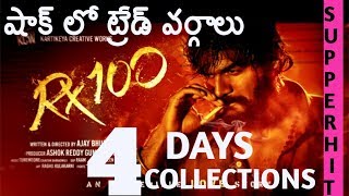 RX 100 4 Days Collections | RX 100 4 Days Box office Collections | RX 100 Collections