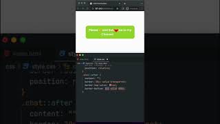 #CSS Tooltip/Chat Bubble