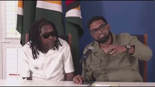 President Ali Engages Local Artistes at State House with Jamaican Artist Vybz Kartel