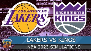 Los Angeles Lakers vs Sacramento Kings | NBA Today 11/7/2023 Full Game Highlights - (NBA 2K23 Sim)