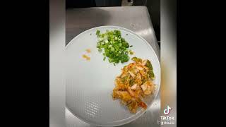 Simple kimchi pancake # kimchi#onion#pancakeflour