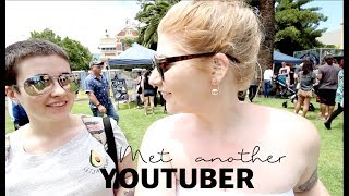 MEETING ANOTHER VEGAN YOUTUBER // CRUELTY FREE FAIR