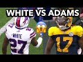 Davante Adams vs TreDavious White (2018) WR vs CB