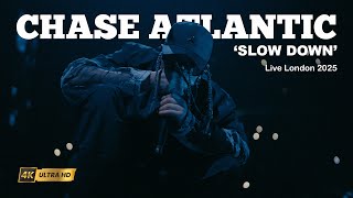 Chase Atlantic - Slow Down - Live London 2025 (BTS 4K professional video recording)