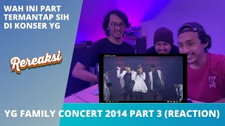 YG FAMILY CONCERT 2014 PART 3 (REACTION) | BIGBANG, WINNER, TEAM B, LEE HI, 2NE1, & EPIK HIGH