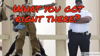 Prisons having gay guards shaking you down. Sir what's that between your legs?