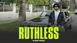 Ruthless -Shubh Still Album_ New Punjabi Song-Slowed Reverb (2023)