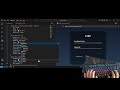 ASMR Programming - Animated Login Page - No Talking