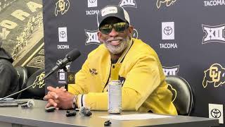 Deion “Coach Prime” Sanders’ press conference on Kansas week