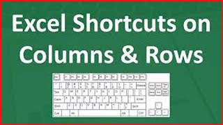 Excel Rows and Colum Insert process