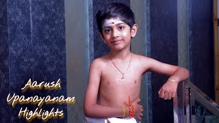 Aarush Upanayanam Highlights