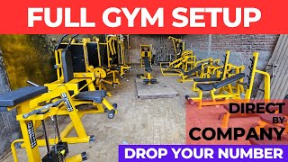 Premium Gym Machine full setup ready for CHENNAI, TN | Gym equipment manufacturer in Meerut | #gym