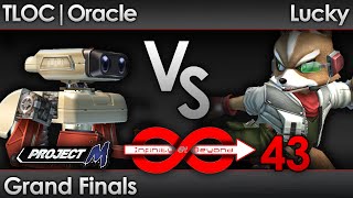 IaB43 PM - TLOC Oracle (ROB, Charizard) vs Lucky (Fox) - Grand Finals