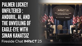Palmer Luckey Unfiltered — Anduril, AI & The Unveiling of Eagle-Eye With Sinan Kanatsiz