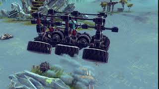 Besiege - 6 wheels suspended chassis with jumping ability