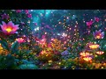 the flower forest space soothes the soul relax and forget about insomnia with magical forest music