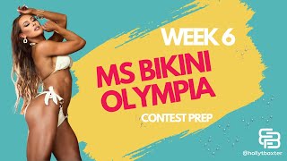 Transform Your Fitness Journey: Week 6 Recap & Miss Bikini Olympia Prep Tips!