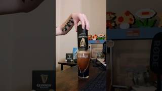 Irish guy drinks...GUINNESS easy pour. #beer #review #guinness #ireland #shorts #hack #fun #easy