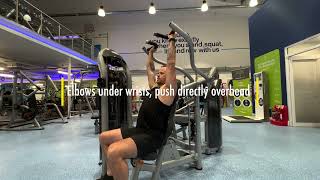 How To Use The Matrix Converging Shoulder Press Machine