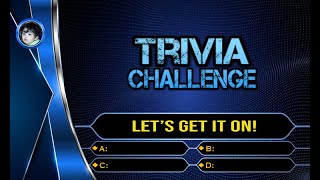 Quiz Game: FUN TRIVIA CHALLENGE (A BRAIN TEASER)