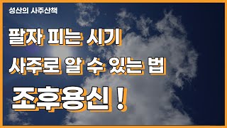 나는 언제쯤 행복한 시기가  올까요 (조후용신)