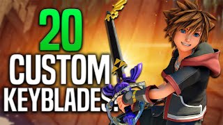 Kingdom Hearts 3 - 20 Incredible Custom Keyblade Mods