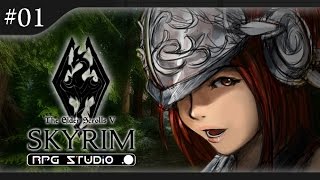 小夜Cathy遊戲實況: 「Skyrim」【主線任務】EP.1 — 命不該絕