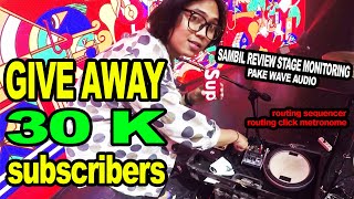 ROUTING IN EAR MONITOR GILANG_NR DI PANGGUNG  | EDISI 30 K SUBSCRIBERS by WAVE AUDIO MONITOR | part2