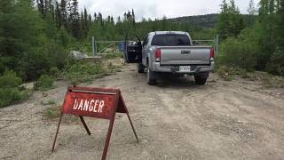 Dead-End of Route Trans-Taiga, James Bay, Quebec