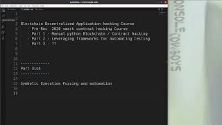 Web3 Hacking in Python - Thoughts on Part 3 Content..