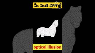 😱మీ మతి పోగొటే optical illusion #Shorts #shorts #factsintelugu #illusion #telugu #viral #trending