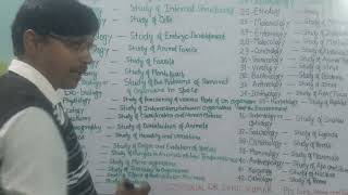 NEET TGT PGT UPPSC UPHESC NET Zoology on Tips  Branches of Zoology Part-5