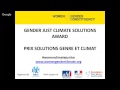 WECF/AIWC/C21st/WEP: Gender just climate solutions