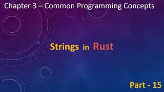 ch3 part 15 - strings in rust, aliasing, type casting, type inference - by implRust
