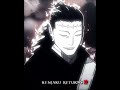 Kenjaku Return ⁉️ 「 Jujustu kaisen Manga Edit 」