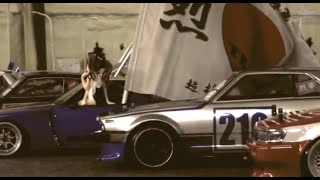 ラジコン暴走族パトカー対決！百合が原昭和８７年度忘年会 RC DRIFT PV