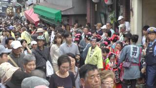 成田祇園祭２０１４　３日目　山車・屋台　総引き　仲町の坂を上がる田町の山車３　7月6日 Narita Gion Festival,　00115