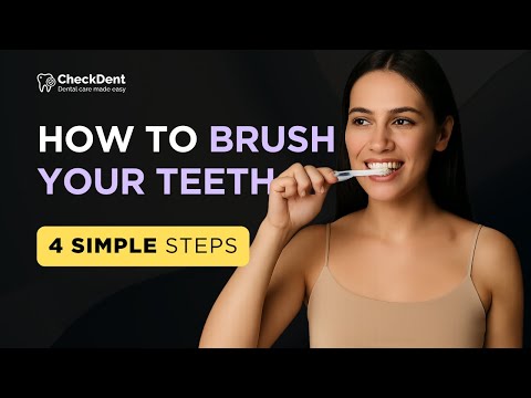 How to brush your teeth? Learn in 4 simple steps! How to brush your teeth? Learn in 4 simple steps!