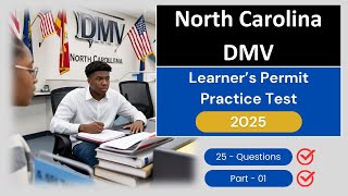 North Carolina DMV Permit Practice Test 2025 | Pass Your NC Learners Permit Test